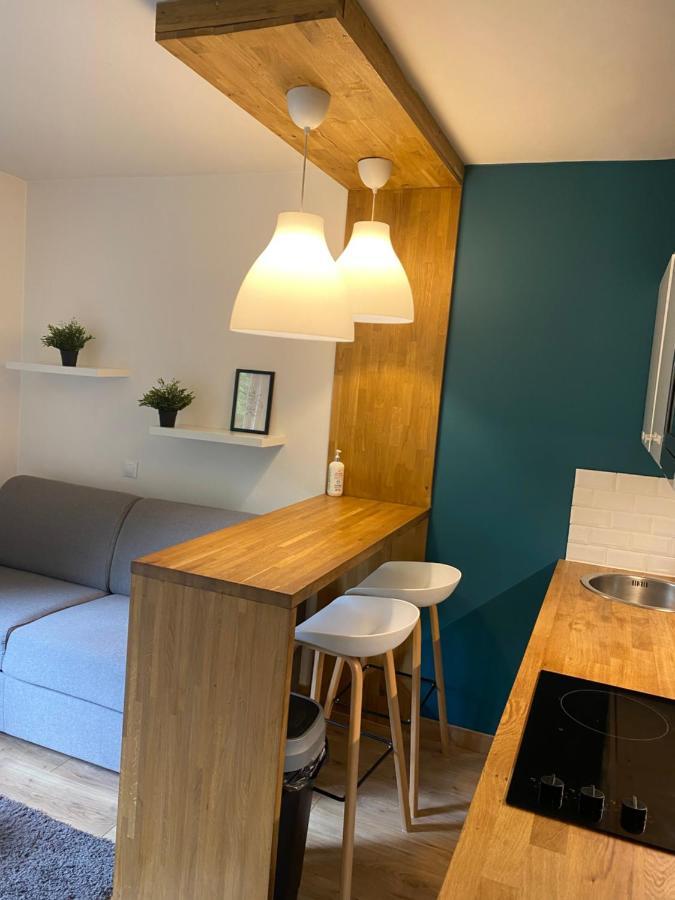 Centre Saint-Gervais Studio Vert Moderne 2 Pers Proche Telecabine Экстерьер фото